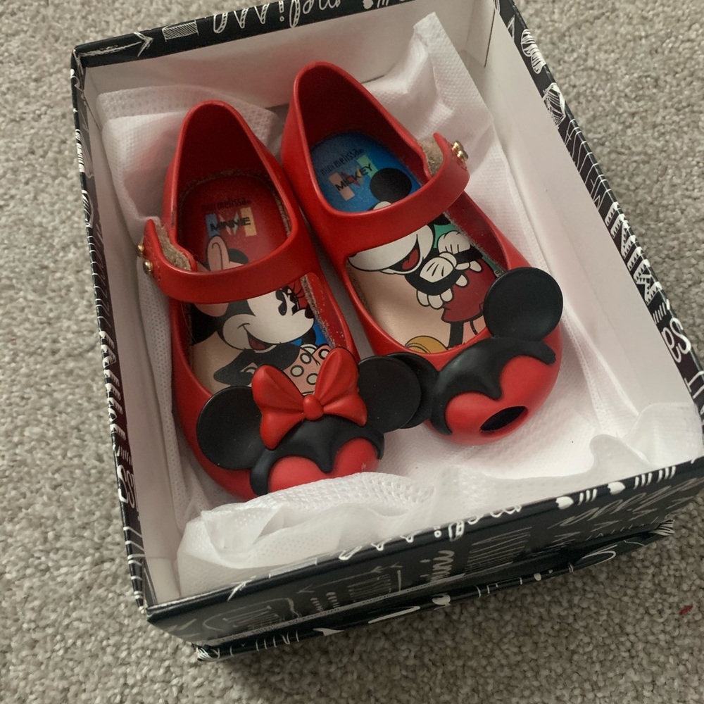 Mini Melissa Minnie Mouse Shoes